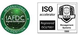 IAFDC Digital Certification & ISO 27001 Registered
